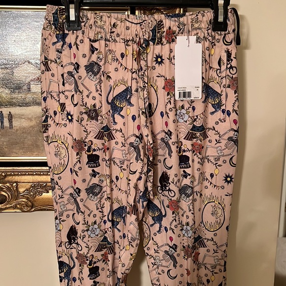 Zadig And Voltaire Parono Circus Print Drawstring Waist - Picture 9 of 11